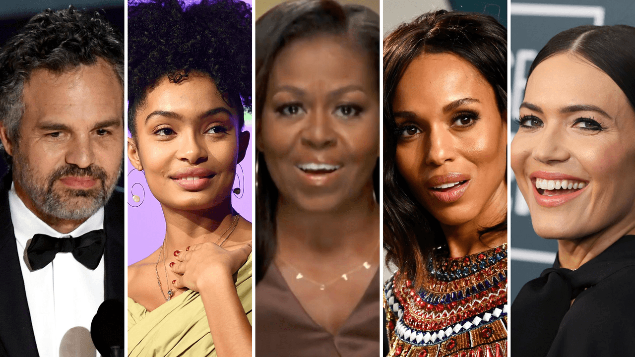 Estrellas de Hollywood celebran del discurso de Michelle Obama en la Convención Nacional Demócrata