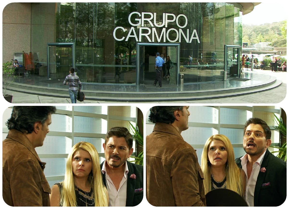 Y habla en serio, él e Isabel harán todo lo posible para sacar a Esteban del Grupo Carmona.