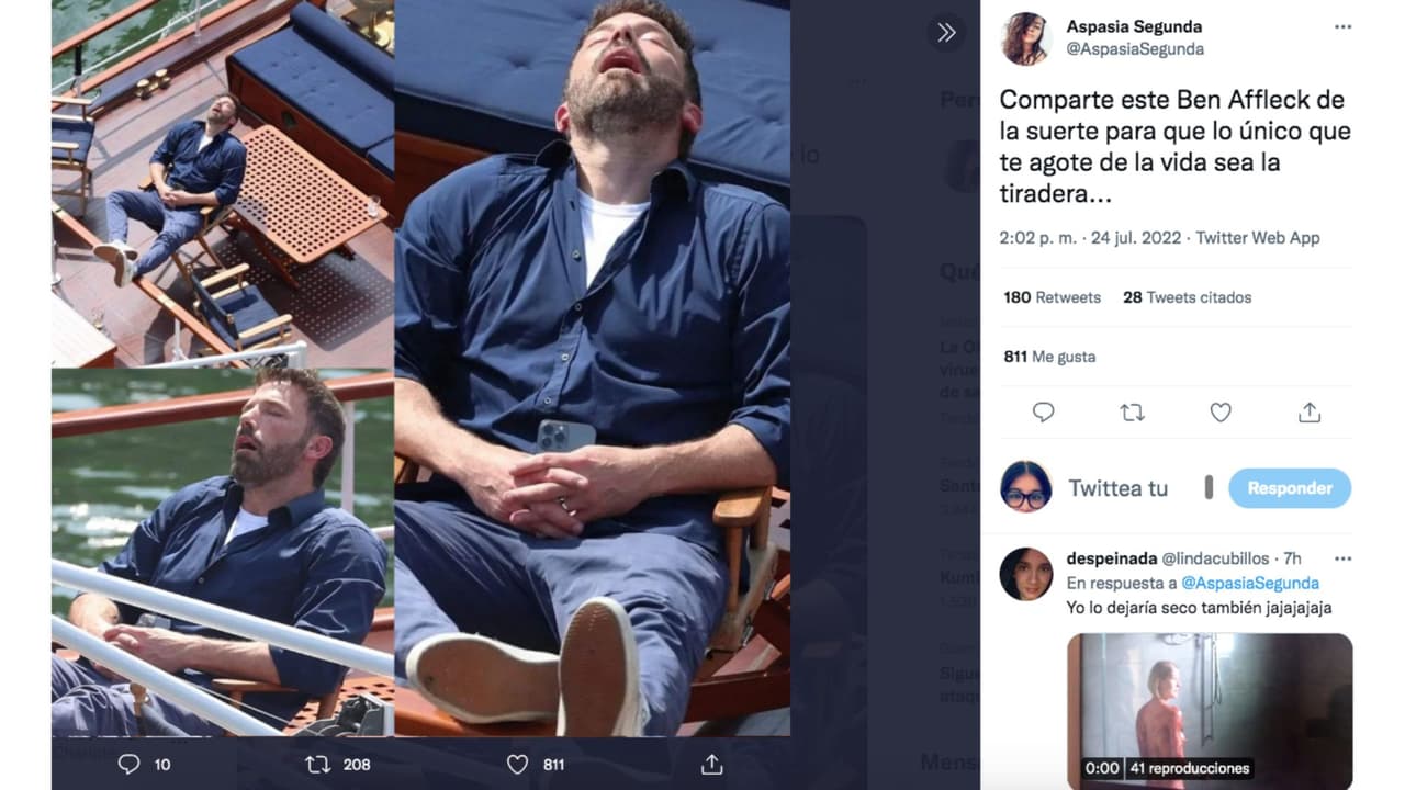 Meme Ben Affleck dormido