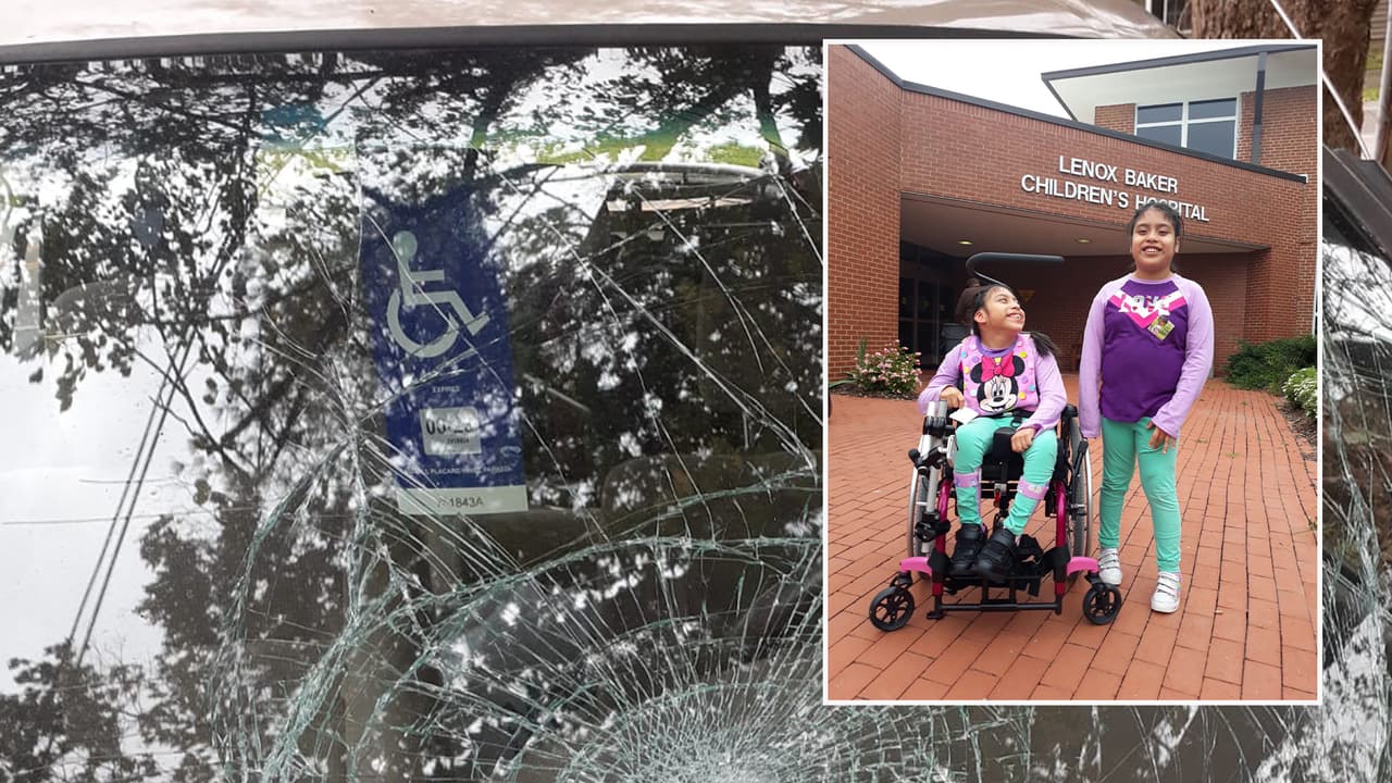 Familia hispana con niñas especiales afectada por la tormenta tropical Zeta en Carolina del Norte