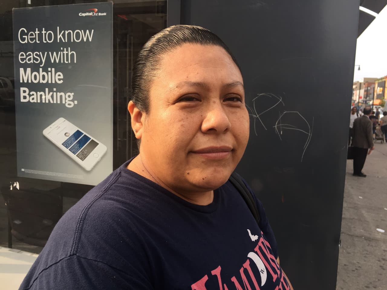 Alicia Balderas tenía nueve meses de embarazo. Ese día acudió a una cita en el Hospital Lutheran, de donde la evacuaron minutos después del ataque. “Se me heló la sangre. Las torres estaban destruidas, no lo podía creer".