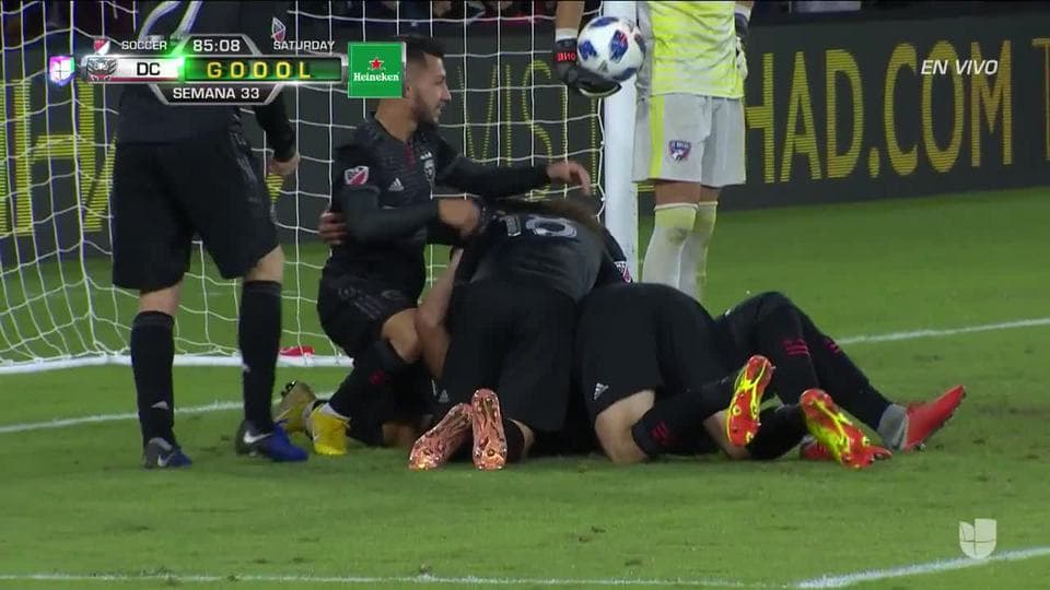 ¡GOOOL! Russell Canouse anota para D.C. United