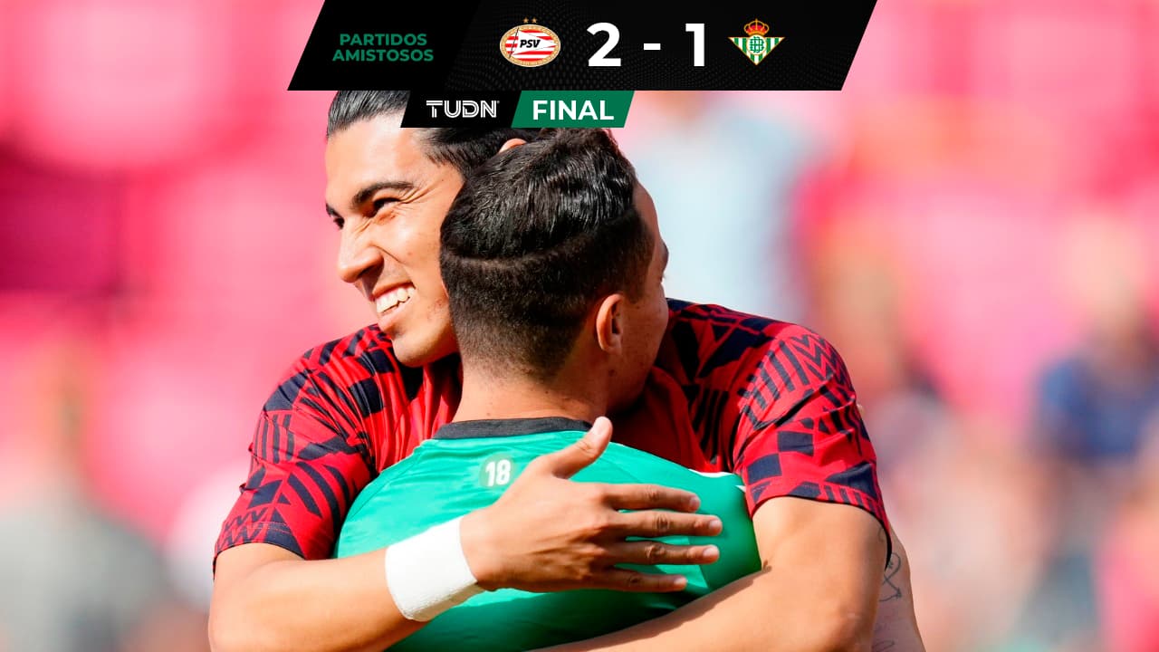 Guti reaparece con PSV en triunfo sobre el Betis de Andrés Guardado