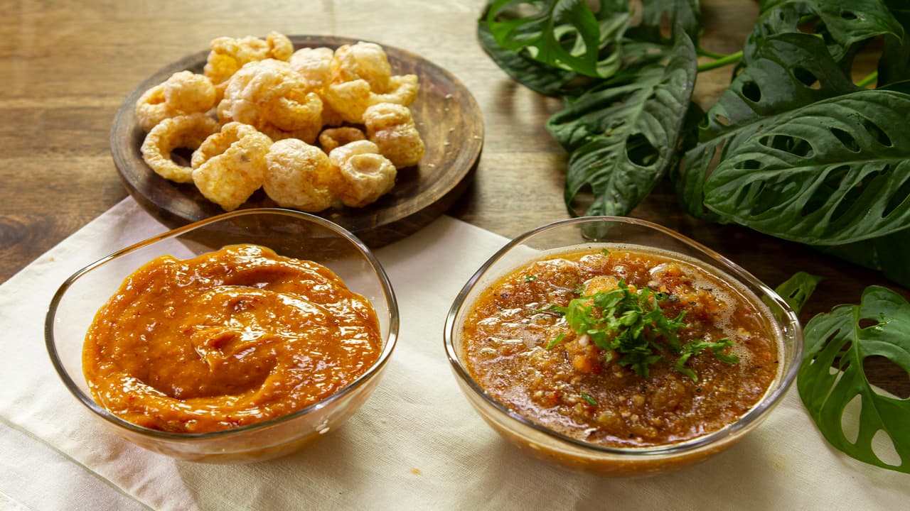 Dos salsas para tacos rápidas y fáciles