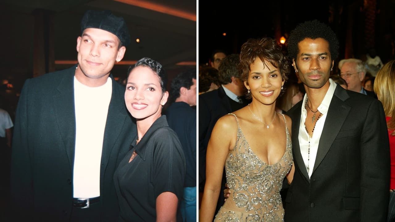 Halle Berry y David Justice / Halle Berry y Eric Benét
