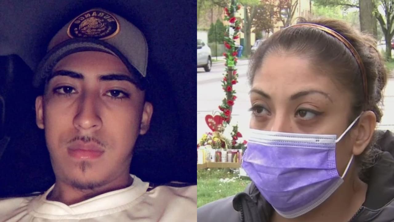 Verónica Álvarez, la madre del hispano de 22 años visitó el lugar donde fue abatido su hijo y donde la comunidad ha creado un altar en su memoria. La mujer exigió que caiga todo el peso de la ley sobre el oficial que acabó con la vida de su hijo Anthony Álvarez.