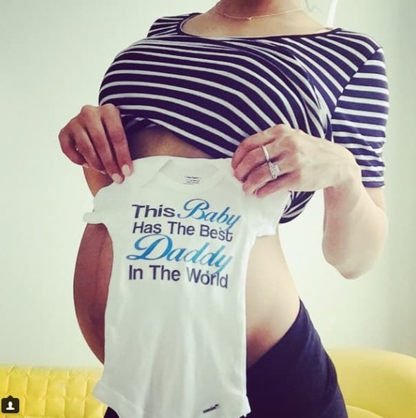 La modelo y conductora ha vivido un embarazo lleno de amor.