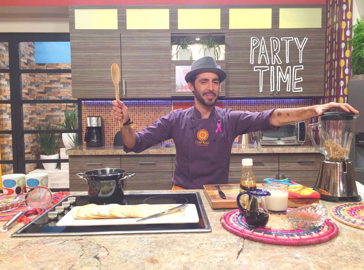 El 20 de octubre se celebró el día internacional del chef y para festejarlo, nos hizó unas sabrosas tostadas de manteca de cacao libres de gluten.