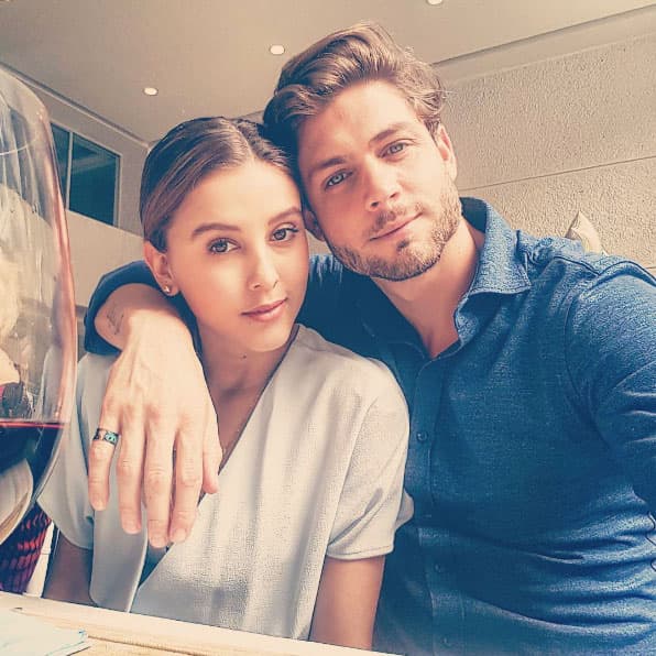 Paulina y Horacio disfrutaron una linda tarde rodeados de buenos amigos.