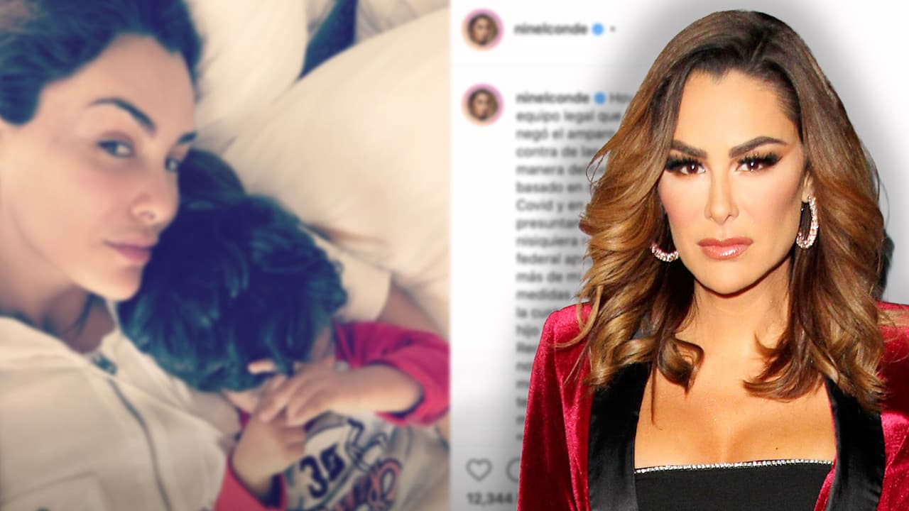 "Me alejan más de mi hijo": Ninel Conde informa que le negaron el amparo para poder ver a Emmanuel