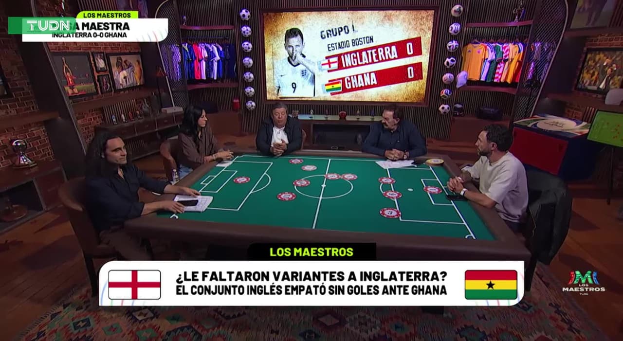 Los Maestros | Inglaterra muestra irregularidad en el Mundial 2026