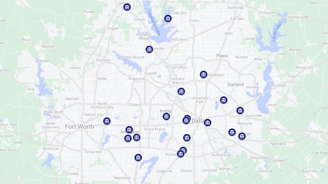 En este 
<a href="https://www.google.com/maps/d/edit?mid=1y4fQKXt6u21hynJ4S2kHWqKXweSy37M&usp=sharing" target="_blank">MAPA</a> puedes ver la ubicación de los lugares para hacer tus taxes con ayuda en Dallas - Fort Worth.