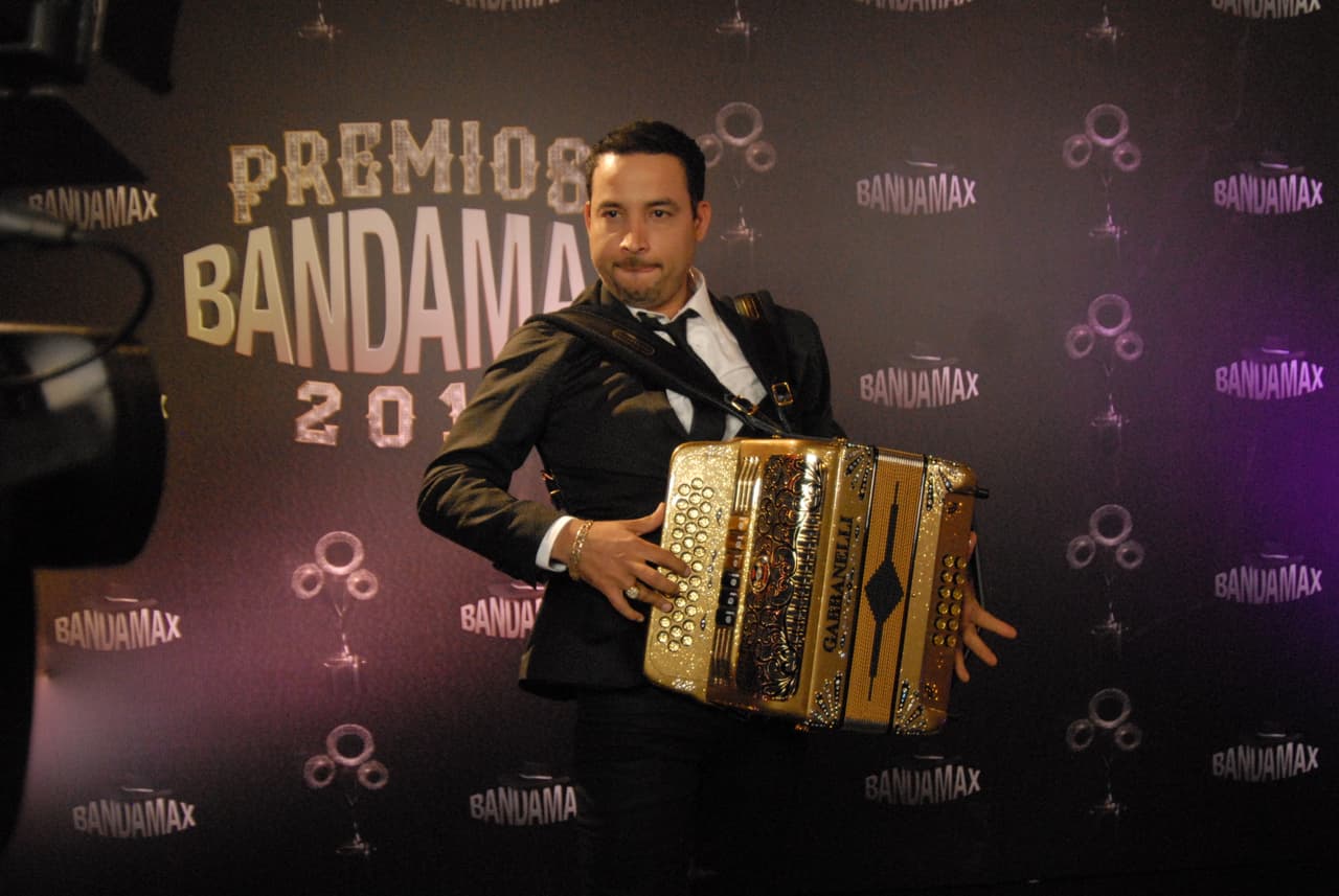 Germán Montero y su acordeón llenaron de ritmo la noche.