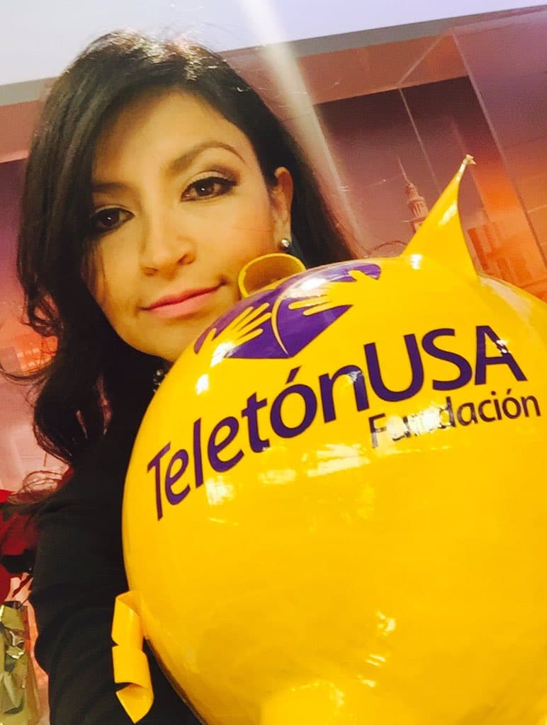 Bárbara Chacón: "Hoy #Telethon2015 Es #MomentoDeActuar por Los niños".