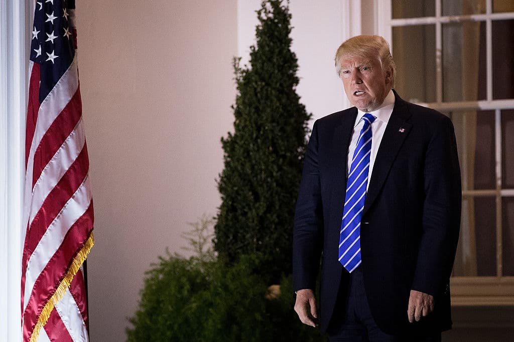 Donald Trump en una imagen reciente en su club de golf de Bedminster, Nueva Jersey