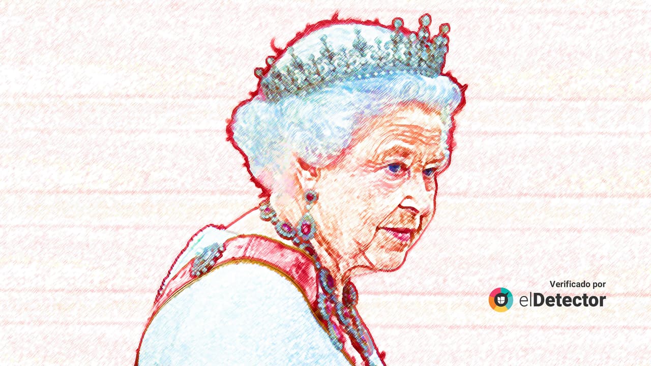 En 
<b>elDetector</b> verificamos las siguientes imágenes con desinformaciones que se han compartido ampliamente en Twitter sobre la vida de Isabel II, tras su muerte este jueves en el castillo de Balmoral, en Escocia.