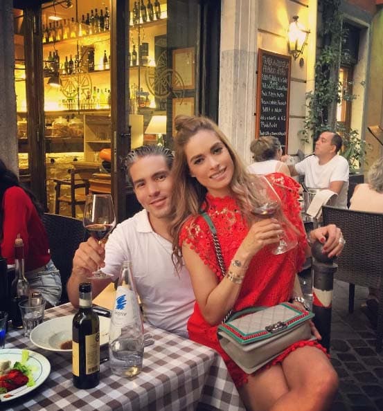 Galilea en sus merecidas vacaciones por Italia.