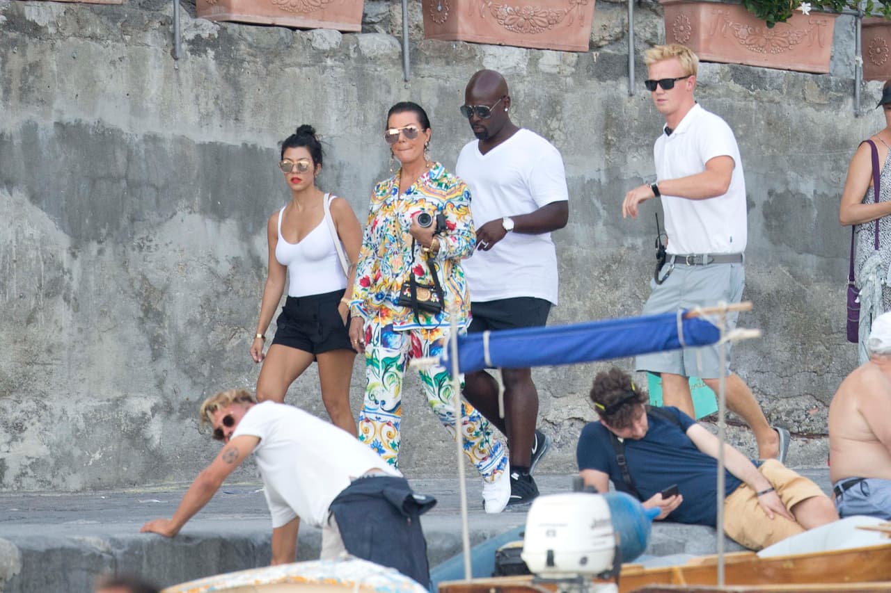 Corey estuvo todo el tiempo al pendiente de Kris.