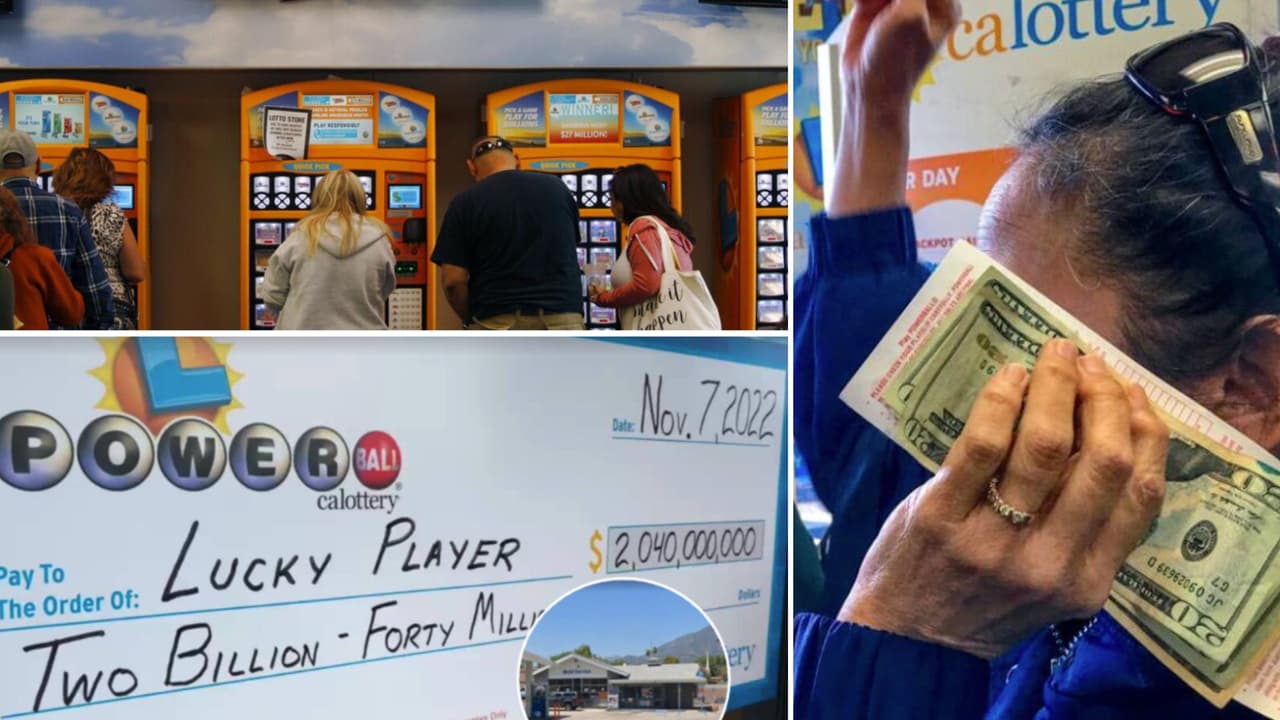 Estos californianos no gastaron más de $2 en apuestas de lotería y uno hasta se convirtió en billonario en 2022