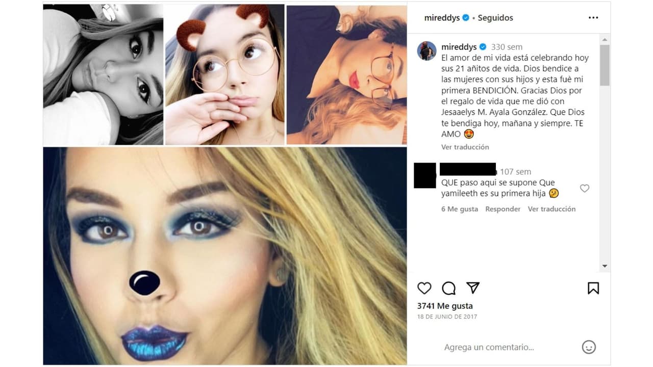 Esposa de Daddy Yankee, Mireddys González, felicitó a su "primera bendición".