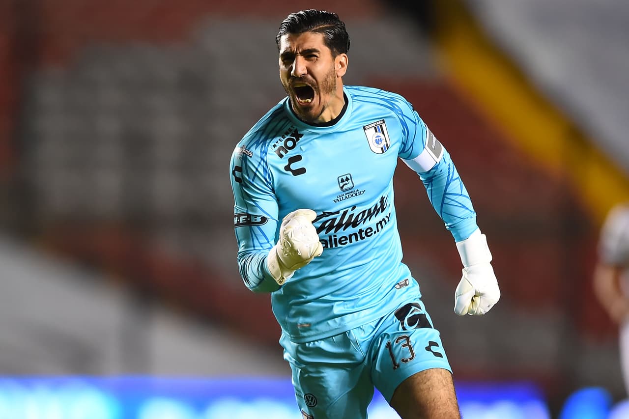 Victoria de Queretaro vs America con 4 goles a 1, partido llevado a cabo en el Estadio La Corregidora.