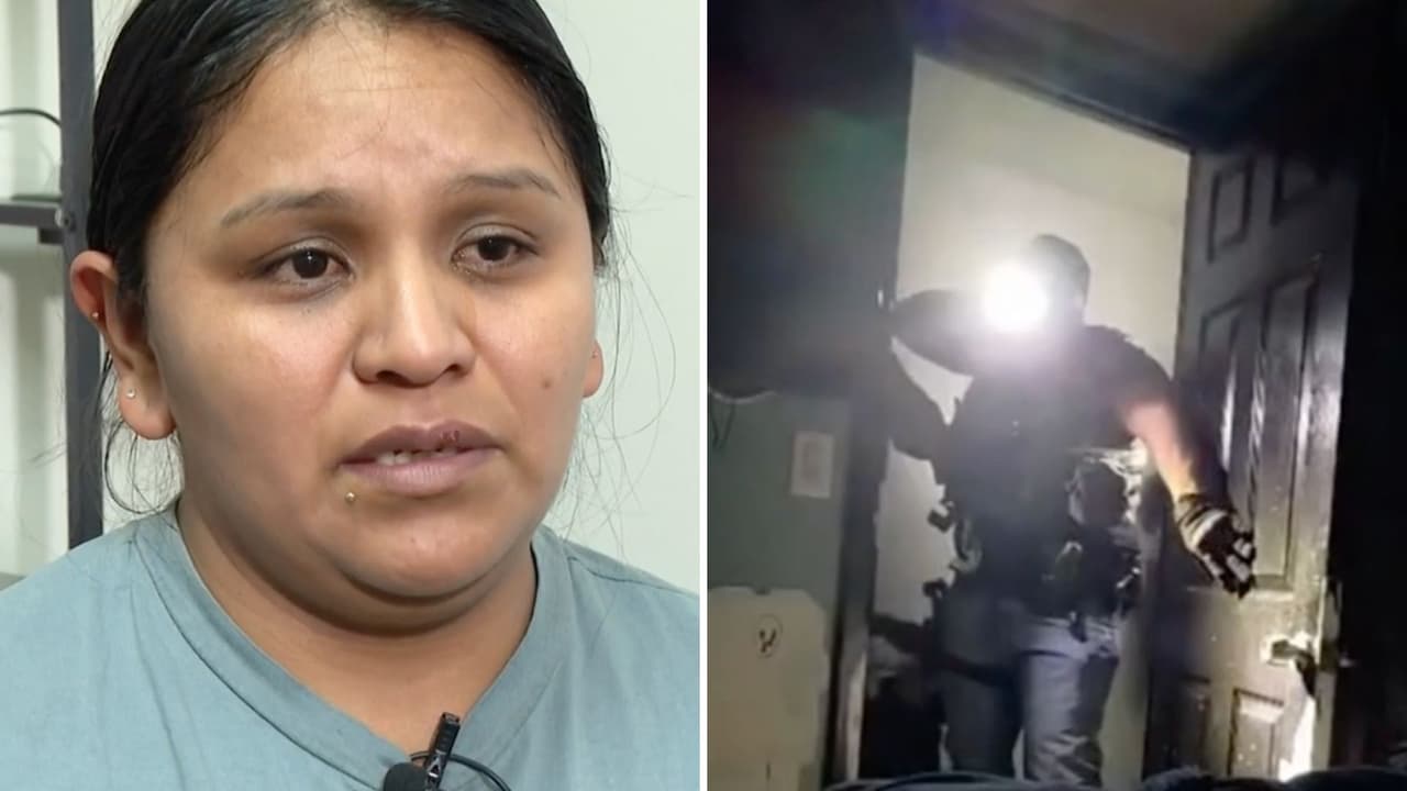 "Me amenazaron": habla la madre a la que un agente de ICE apuntó un arma tras irrumpir en su casa