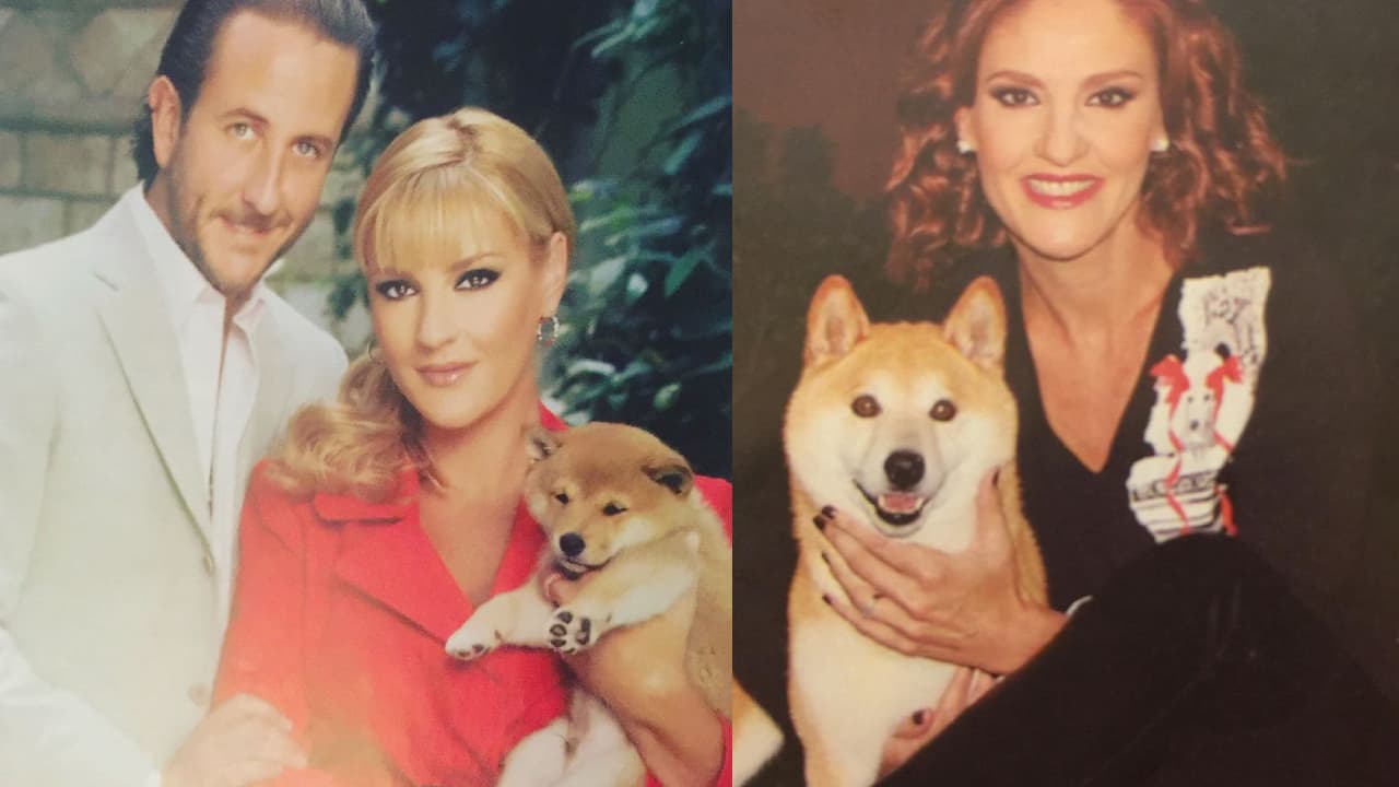 Chantal Andere se despidió de su perrito Kenzo