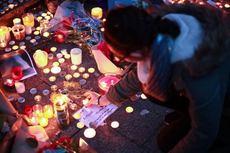 Así se vive el duelo en la ciudad luz