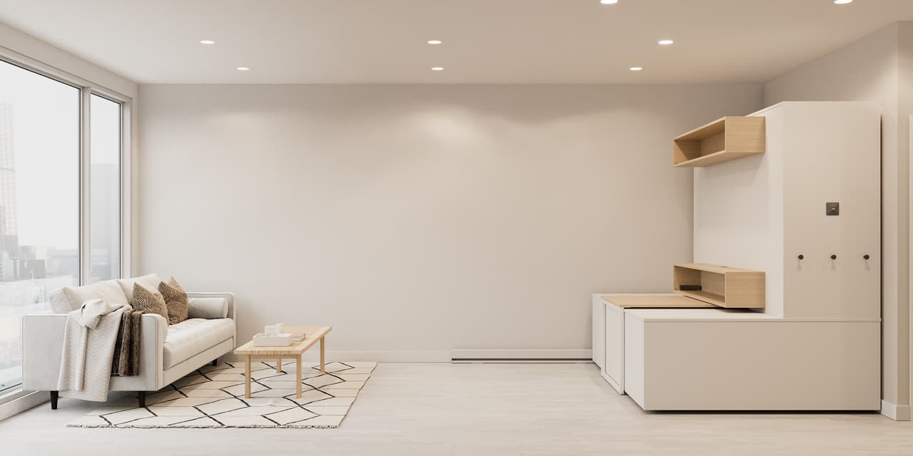 Los muebles robóticos permiten optimizar espacios reducidos, aprovechándolos para diferentes propósitos.