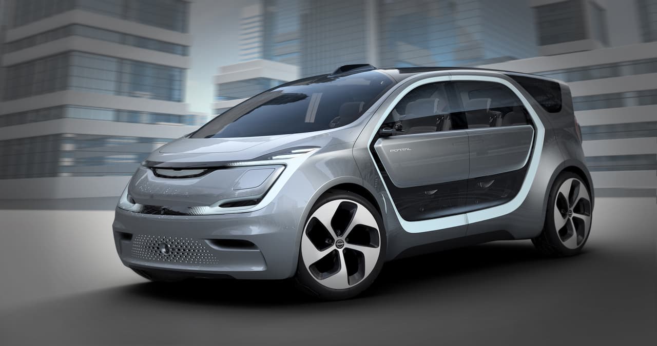 El
<b> Chrysler Portal Concept </b>fue diseñado por 
<i>millenials</i> para 
<i>millenials</i>. Todas las funciones del vehículo fueron ideadas por los miembros de esa generación empleados por Fiat Chrysler (FCA) en Estados Unidos. Los 
<i>millenials</i> de FCA armados de una gran cantidad de investigación sobre las necesidades y deseos de sus compañeros de grupo generacional crearon esta interpretación de transporte familiar de ‘quinta generación’.
<br>