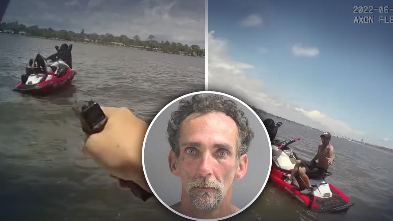 Capturan en un río a hombre que intentó robar una moto de agua y no sabía nadar