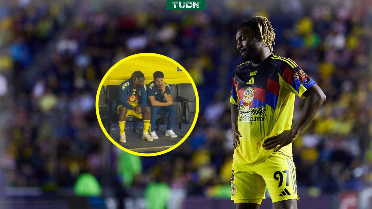 Allan Saint-Maximin y su reacción tras perder el Clásico América vs. Chivas