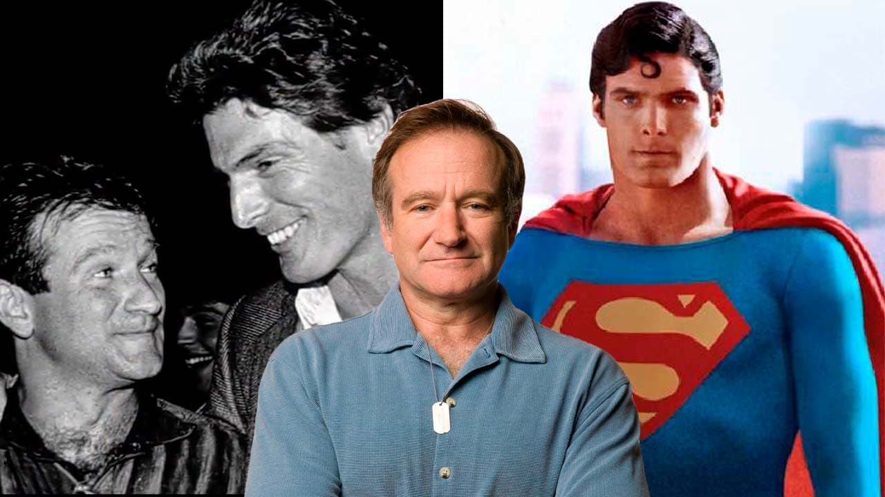 Robin Williams le salvó la vida a Superman: su amistad con Christopher Reeve no parecía de este mundo