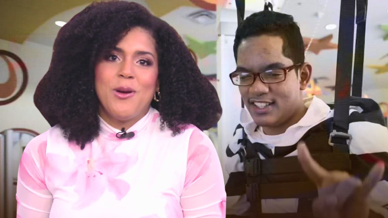 Francisca conoce la historia de un paciente del CRIT que ya va a la universidad