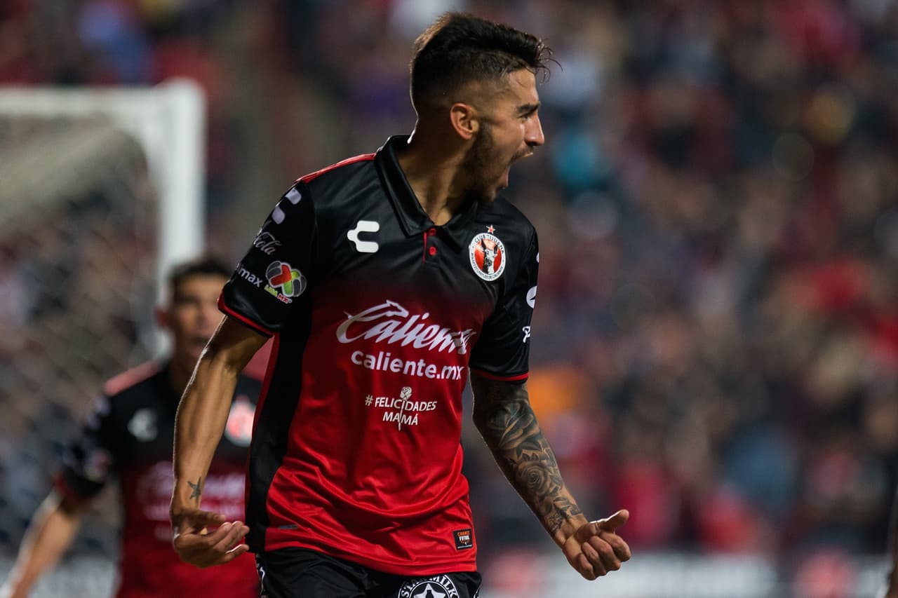 Era su sexto gol en la temporada con los Xolos y el segundo en la Liguilla. Un momento dulce del sudamericano en esta fase final.