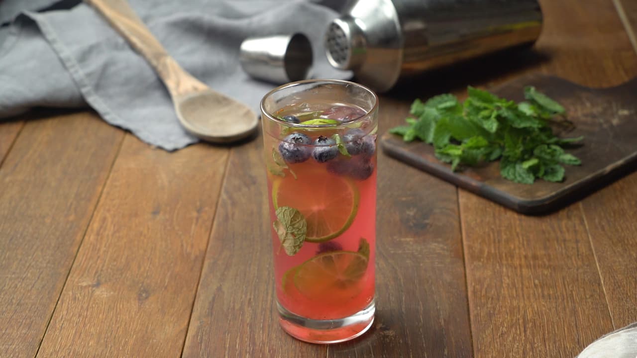Mojito de arándano