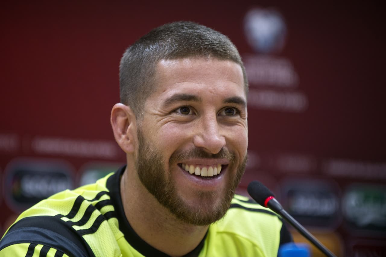 ¿Sergio Ramos trabajando en un supermercado? 