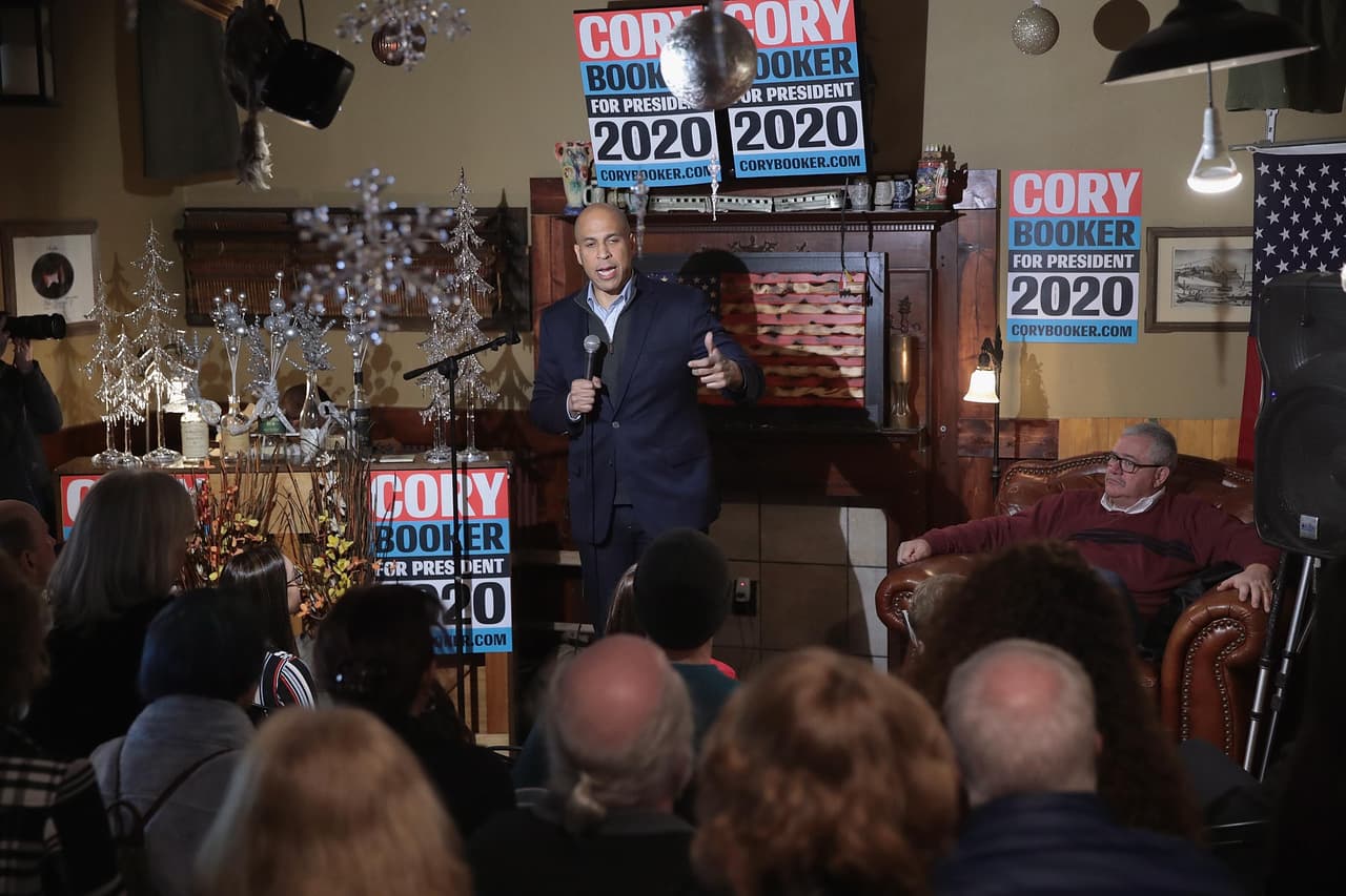 <b>Cory Booker</b>, senador por Nueva Jersey.