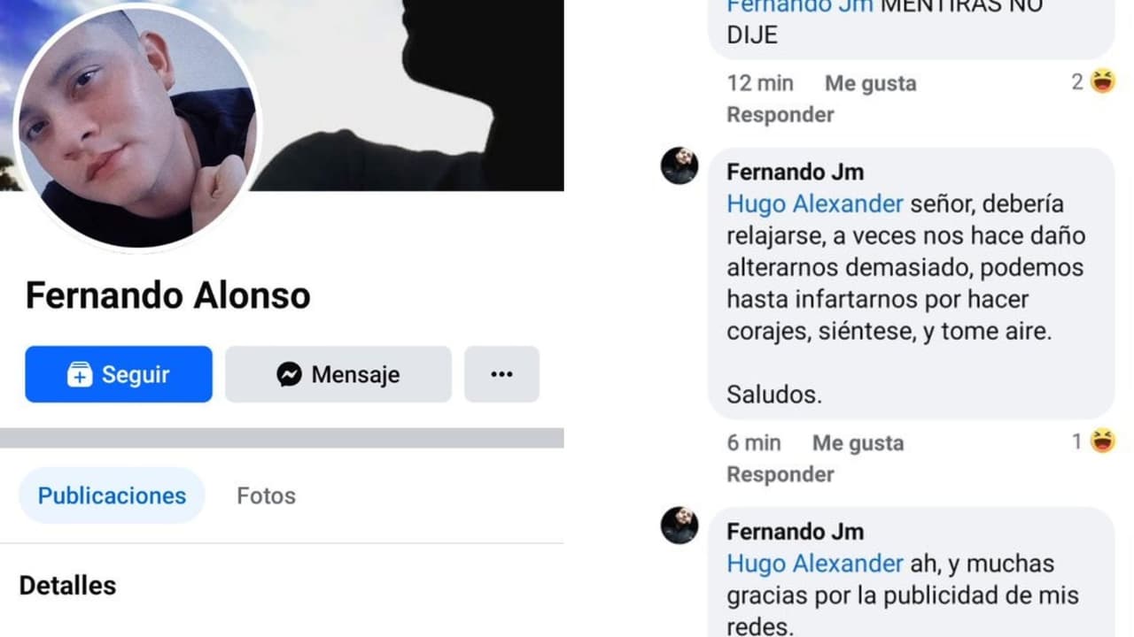 Revelan supuestas conversaciones con el presunto responsable de difundir el rumor.