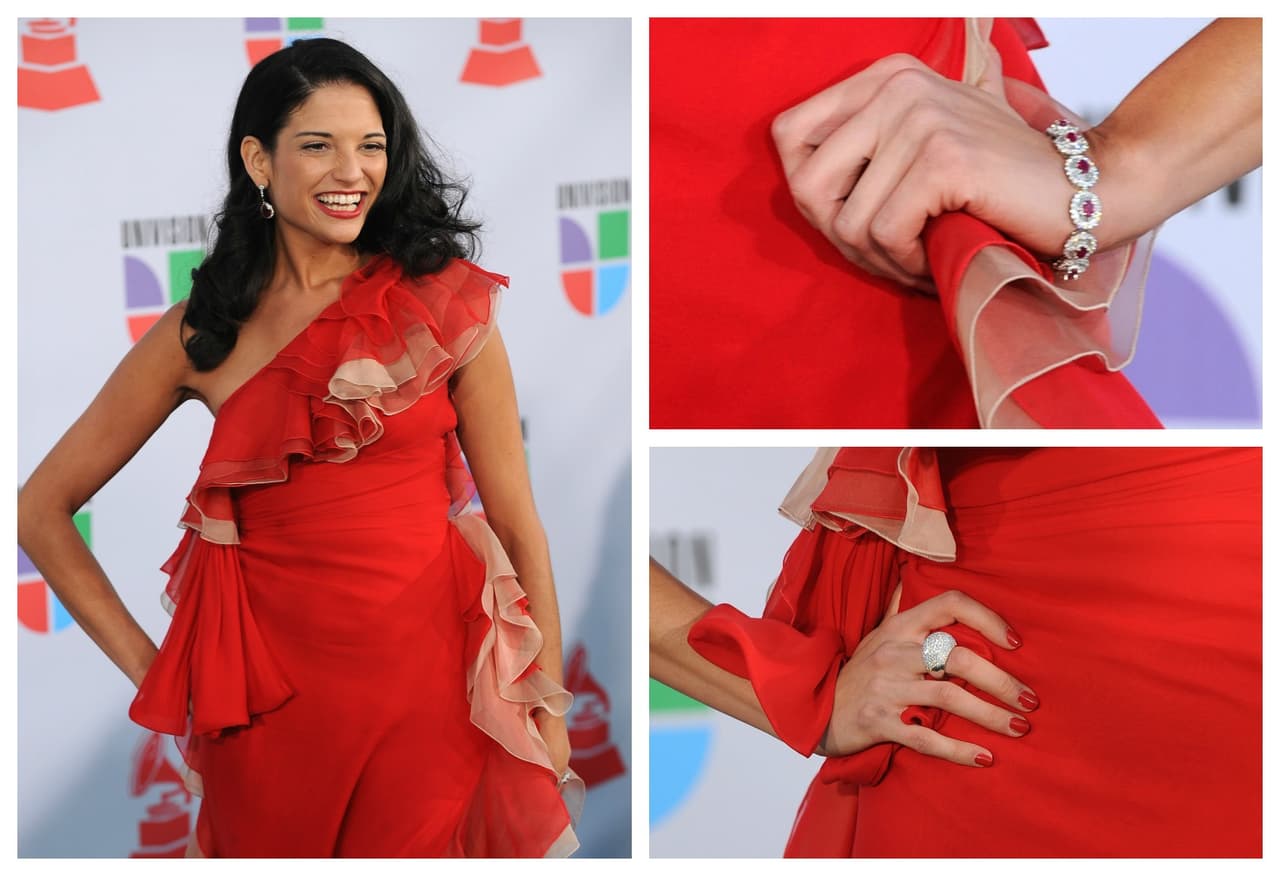 Natalia Jiménez será una de las chiqueadas de esta edición. Y siempre llega muy bien vestidita.