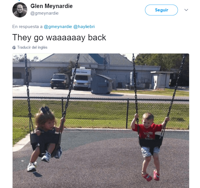 Incluso, el padre de Merce aprovechó para compartir imágenes de su hijo junto a Mylee cuando ambos eran más pequeños.