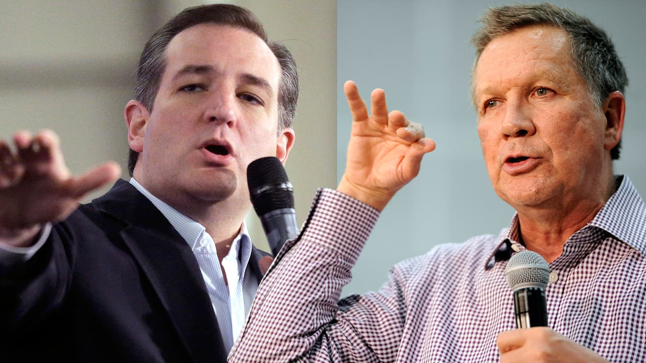 ¿Podrá parar a Trump la alianza Cruz-Kasich?