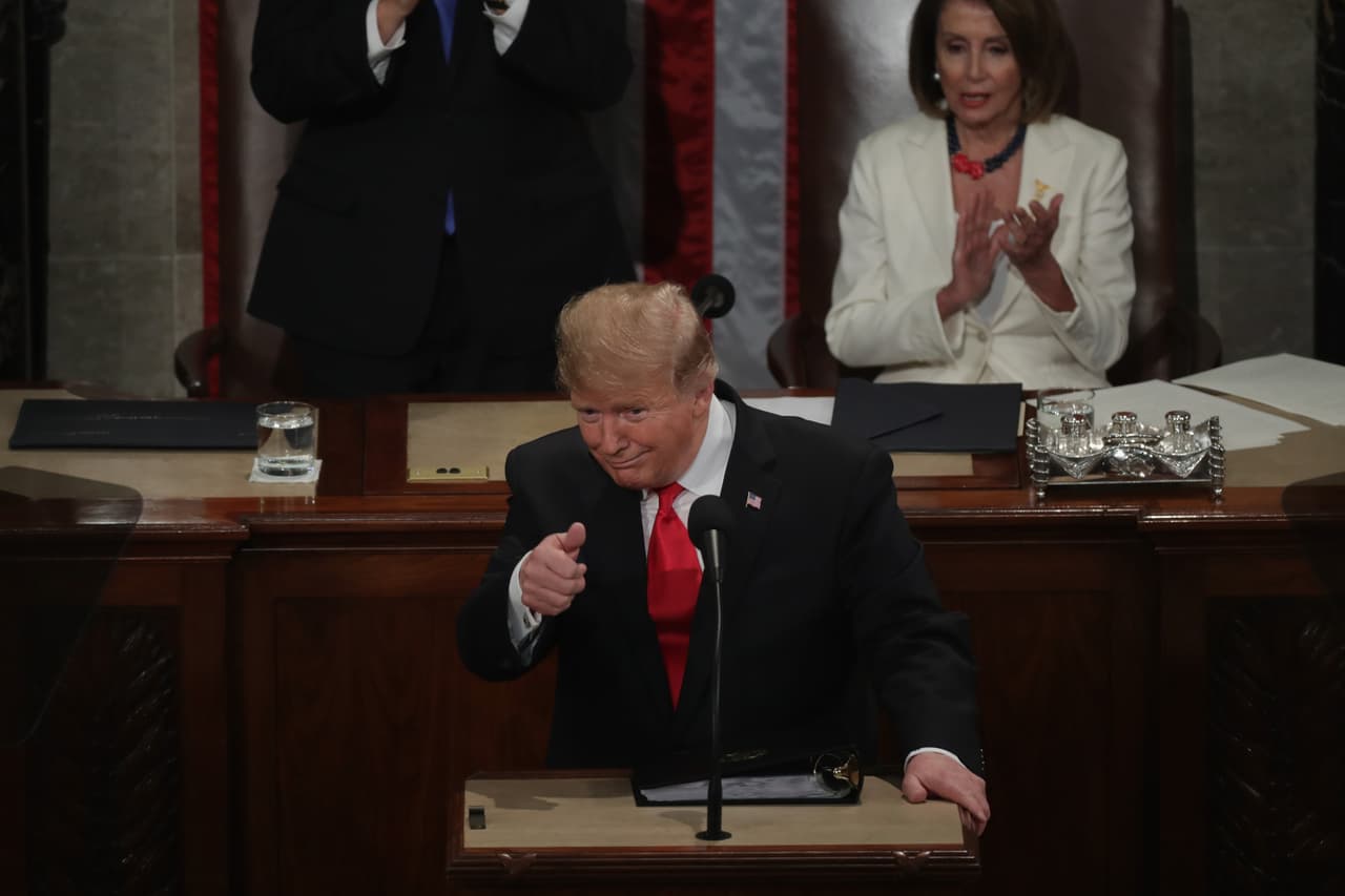 Uno de los momentos que el presidente señaló directamente a uno de los presentes