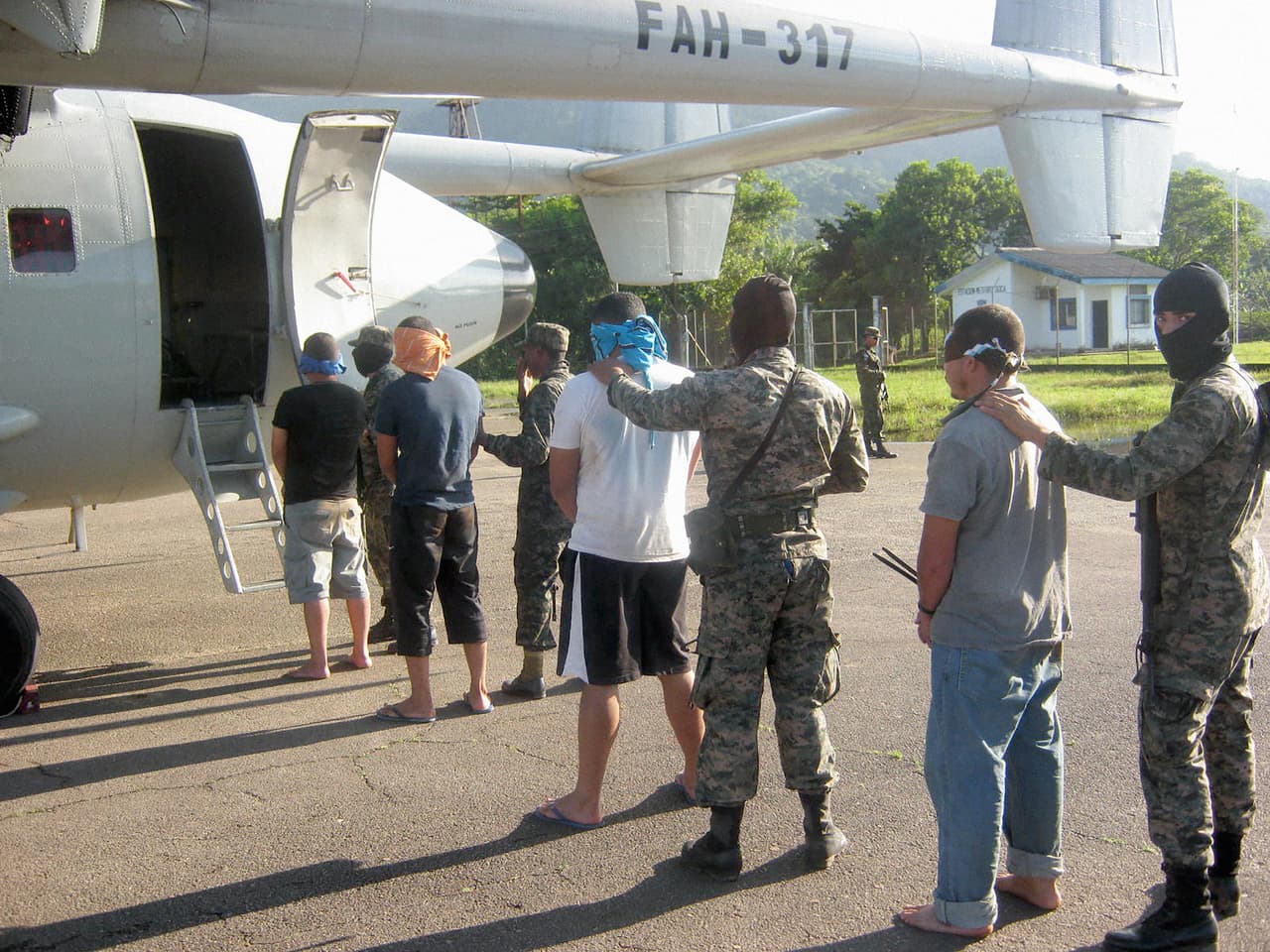 Operación antinarcótico en Honduras.
<br>