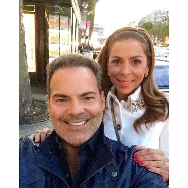 La conductora recién llegó a este paraíso francés.