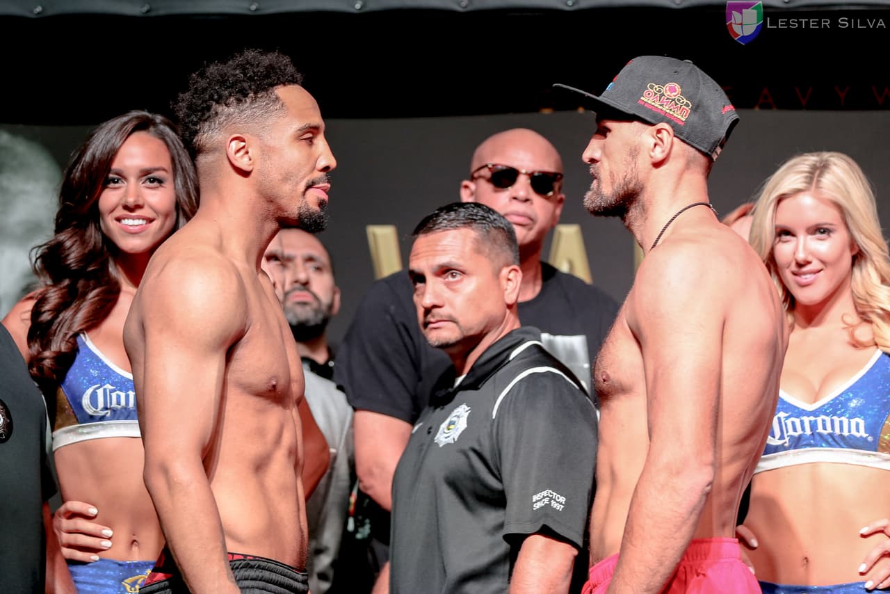Andre Ward y Sergey Kovalev no tuvieron dificultad para dar las 175 libras de los semicompletos para la revancha en la que estarán en juego los títulos semicompletos de la FIB, OMB y AMB. Hay que recordar que el estadounidense Ward le arrebató dichas coronas al ruso en noviembre pasado.