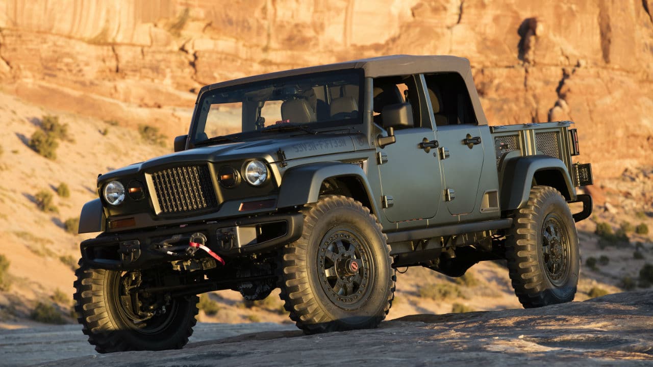 Jeep revivirá la pickup convertible en 2019
