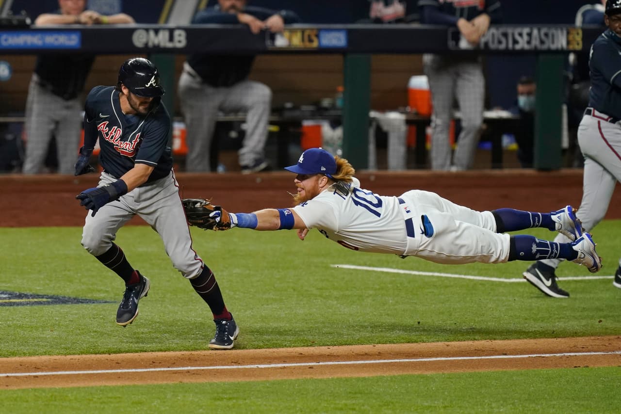 Atlanta vuelve a dejar ir una ventaja 3-1 y termina perdiendo el juego más importante de la serie 3-4 frente a Los Angeles Dodgers.