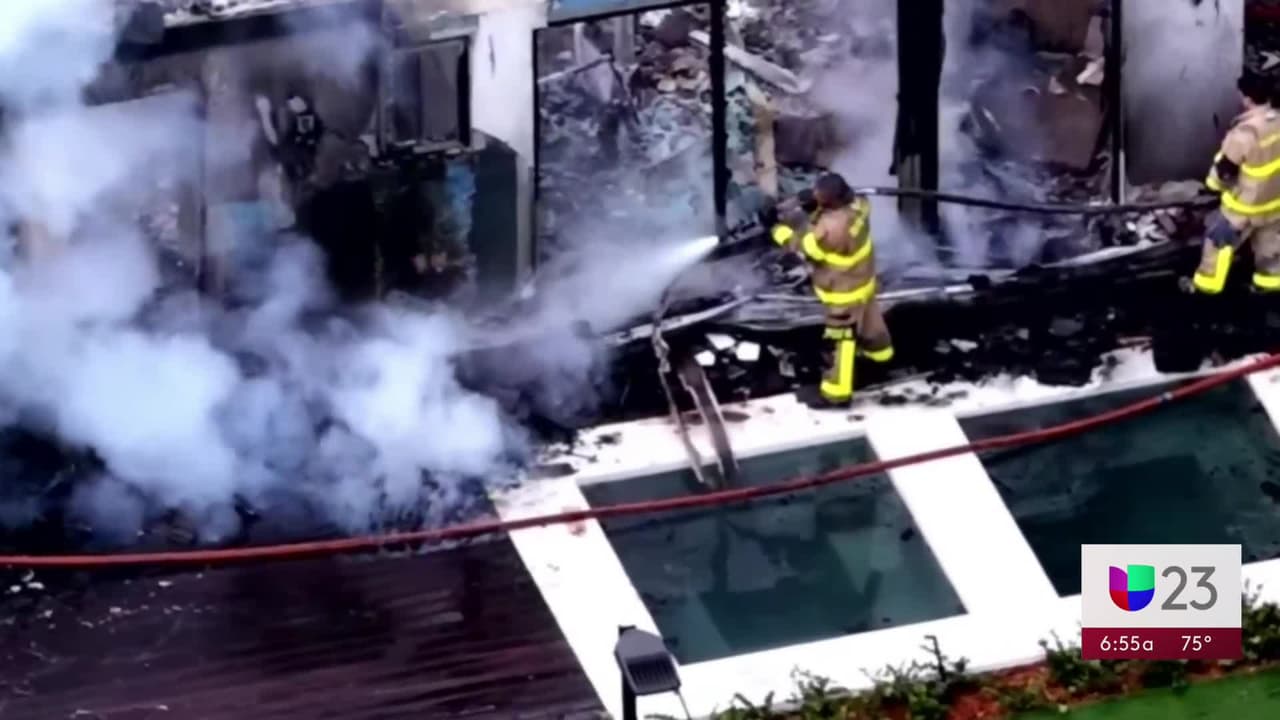 Incendio destruyó la casa de Erik Spoelstra, entrenador de los Miami Heat