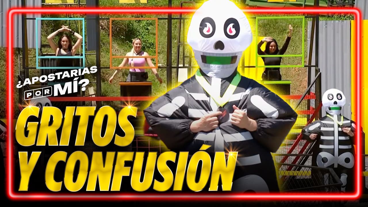 ¡Lo vuelven a hacer! Rubí guía con su voz a René para llevarse el desafío de parejas